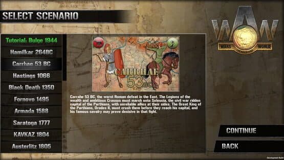 Wars Across the World: Carrhae 53 — screenshot 1