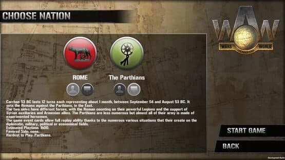 Wars Across the World: Carrhae 53 — screenshot 2