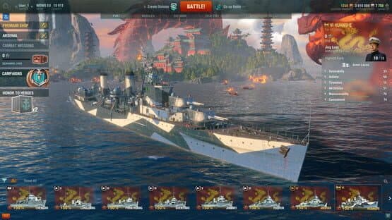 World of Warships: Huanghe Pack — screenshot 1