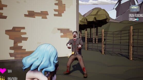 Inglorious Waifu VS Nazi Zombies — screenshot 4