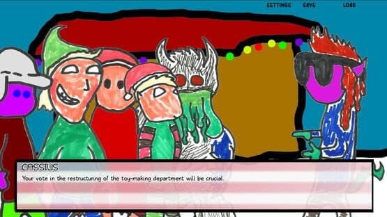 Paper Shakespeare: Stick Julius Caesar (With a Dagger) - War on Xmas — screenshot 2
