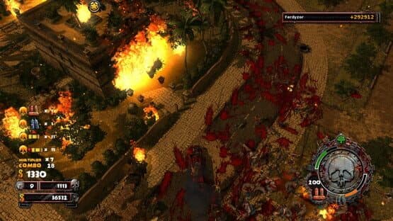 Zombie Driver HD: Burning Garden of Slaughter — screenshot 1