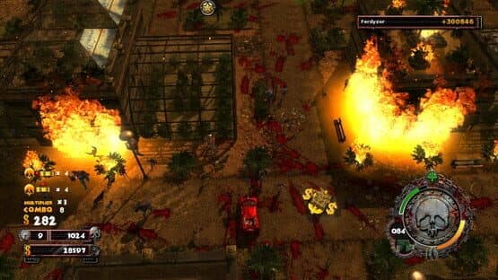 Zombie Driver HD: Burning Garden of Slaughter — screenshot 2