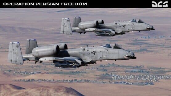 DCS World: A-10C II Tank Killer Operation Persian Freedom Campaign — screenshot 3
