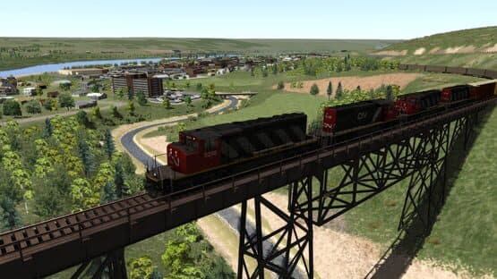 Train Simulator: Canadian National Peace River Route Add-On — screenshot 2