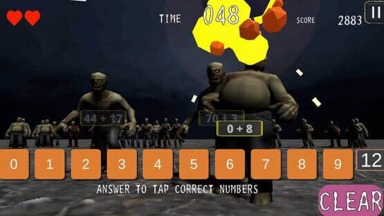 Zombie Mathters — screenshot 1