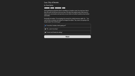 Lux, City of Secrets — screenshot 1