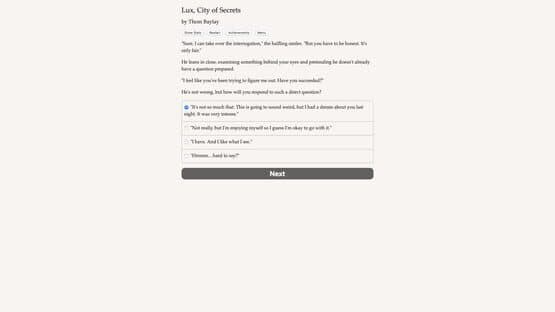 Lux, City of Secrets — screenshot 3