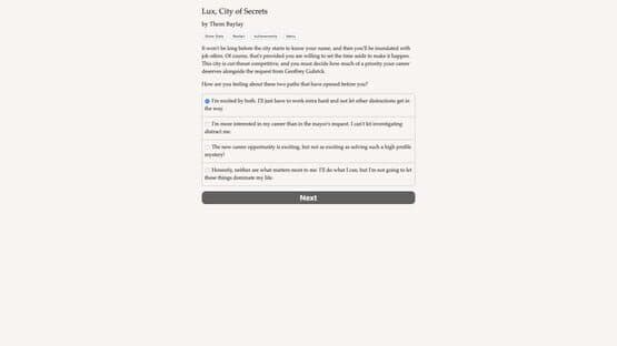 Lux, City of Secrets — screenshot 5