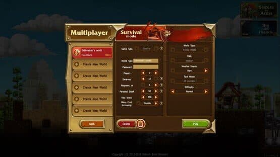 Craft the World: Dig with Friends — screenshot 1