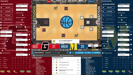 Draft Day Sports: College Basketball 2021 — screenshot 1