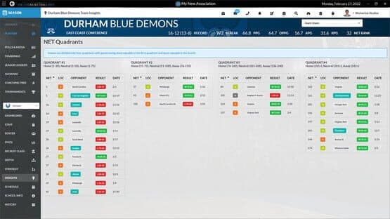 Draft Day Sports: College Basketball 2021 — screenshot 5