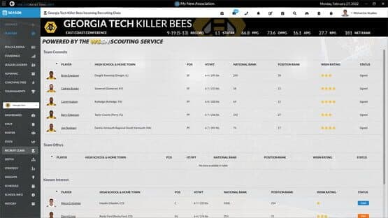 Draft Day Sports: College Basketball 2021 — screenshot 7