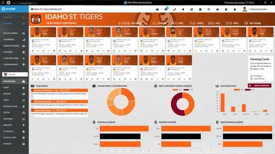 Draft Day Sports: College Basketball 2021 — screenshot 8