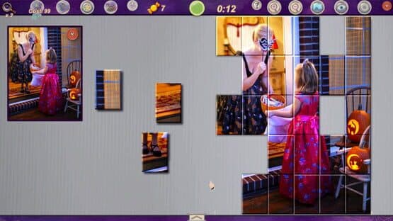 Sweet Holiday Jigsaws: Halloween Night — screenshot 1