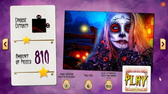 Sweet Holiday Jigsaws: Halloween Night — screenshot 2