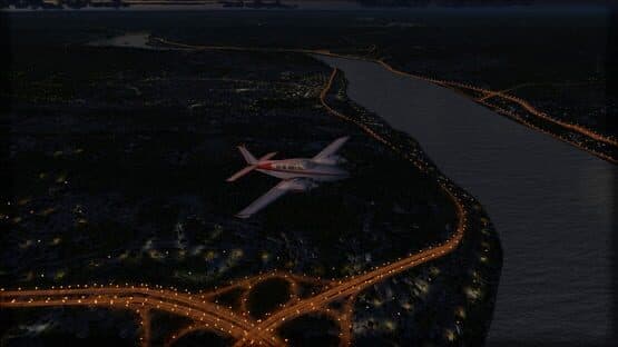 Microsoft Flight Simulator X: Steam Edition - Night Environment: Pennsylvania — screenshot 7