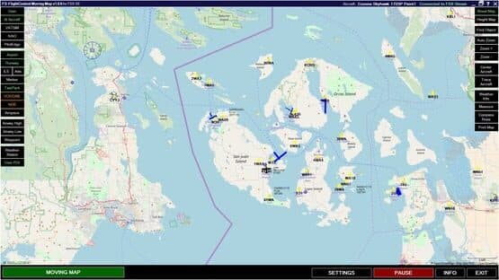 Microsoft Flight Simulator X: Steam Edition - Moving Map — screenshot 6