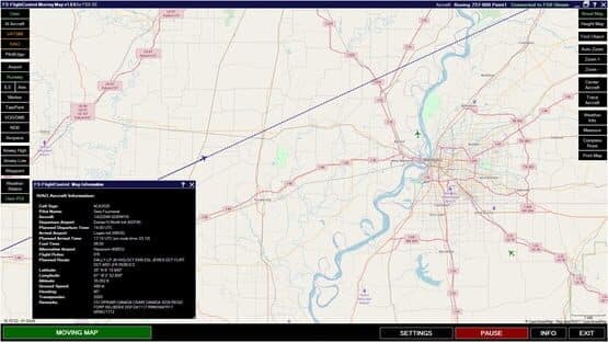 Microsoft Flight Simulator X: Steam Edition - Moving Map — screenshot 7