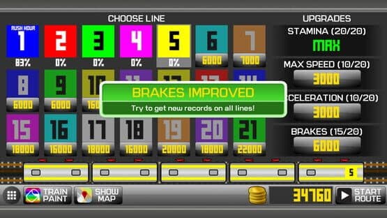 Subway Train Simulator 2D — screenshot 4