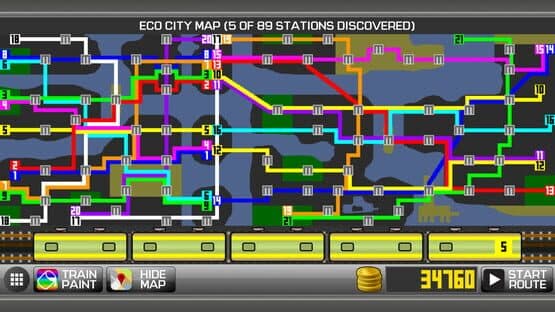 Subway Train Simulator 2D — screenshot 8