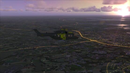 Microsoft Flight Simulator X: Steam Edition - Night Environment Denmark — screenshot 7