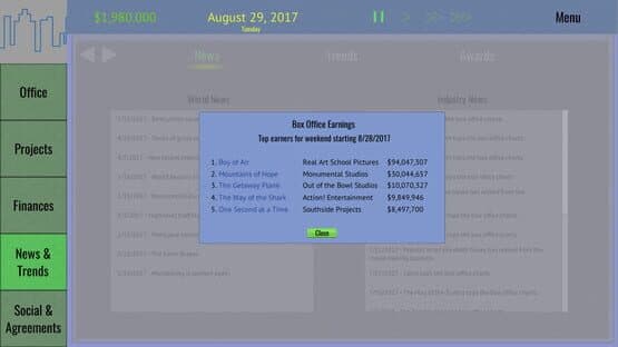 Tinseltown Tycoon — screenshot 1