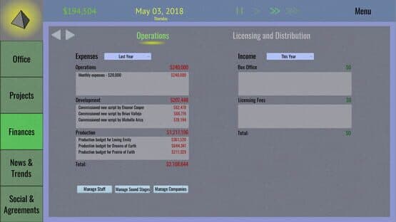 Tinseltown Tycoon — screenshot 2
