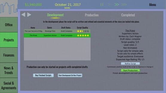 Tinseltown Tycoon — screenshot 6