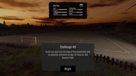 Dark Roll: Free Kick Challenge — screenshot 5