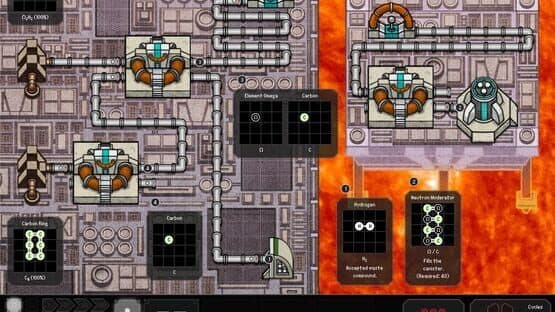 SpaceChem: 63 Corvi — screenshot 1