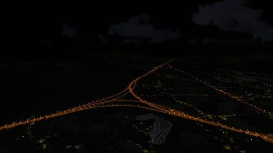 Microsoft Flight Simulator X: Steam Edition - Night Environment: Alps — screenshot 2