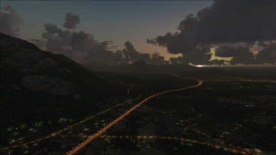 Microsoft Flight Simulator X: Steam Edition - Night Environment: Alps — screenshot 6