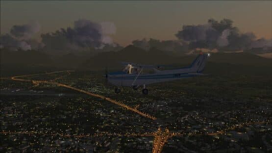 Microsoft Flight Simulator X: Steam Edition - Night Environment: Alps — screenshot 8