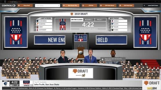 Draft Day Sports: Pro Football 2021 — screenshot 2