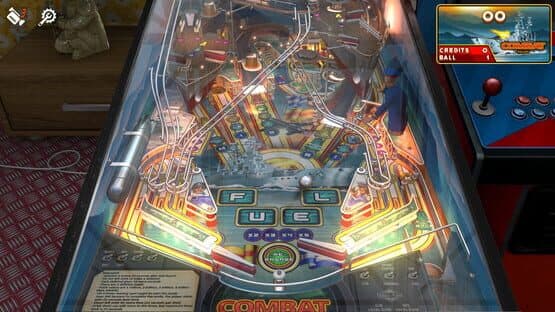 Zaccaria Pinball: Combat Deluxe Pinball Table — screenshot 3