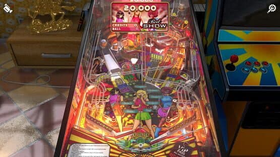 Zaccaria Pinball: Red Show Deluxe Pinball Table — screenshot 1