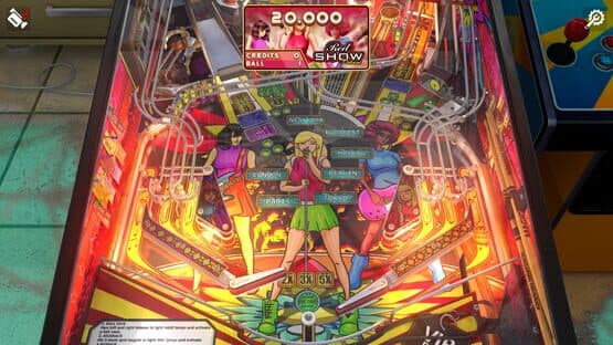 Zaccaria Pinball: Red Show Deluxe Pinball Table — screenshot 2