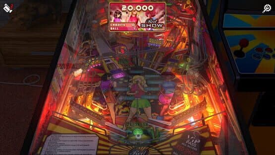 Zaccaria Pinball: Red Show Deluxe Pinball Table — screenshot 4