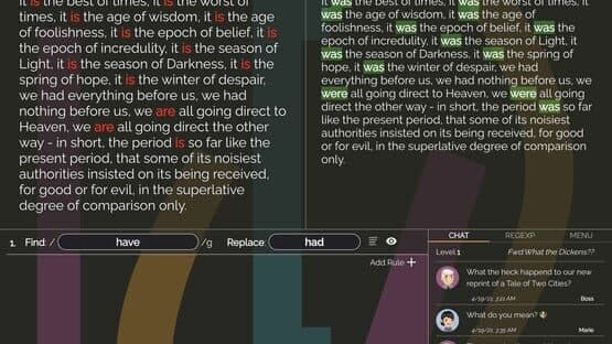Copy Editor: A RegEx Puzzle — screenshot 1