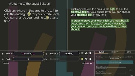 Copy Editor: A RegEx Puzzle — screenshot 2