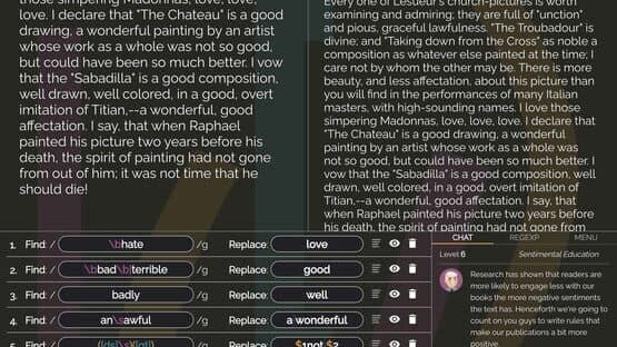 Copy Editor: A RegEx Puzzle — screenshot 5