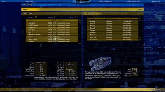 Starship Corporation: Cruise Ships — screenshot 4