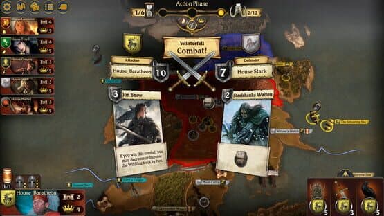 A Game of Thrones: The Board Game - Digital Edition: A Dance With Dragons — screenshot 1