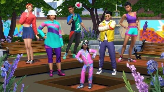 The Sims 4: Throwback Fit Kit — screenshot 1