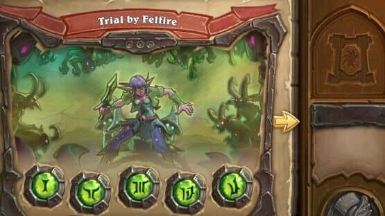Hearthstone: Ashes of Outland - Trial by Felfire — screenshot 1