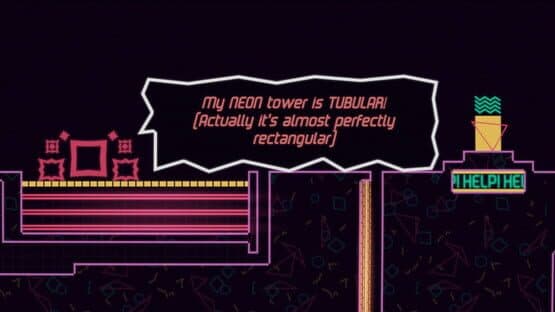 Big Neon Tower vs. Tiny Square — screenshot 1
