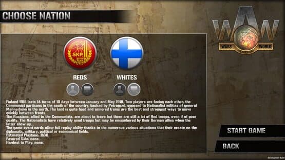 Wars Across the World: Finland 1918 — screenshot 2