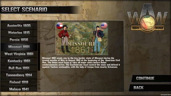 Wars Across the World: Missouri 1861 — screenshot 1