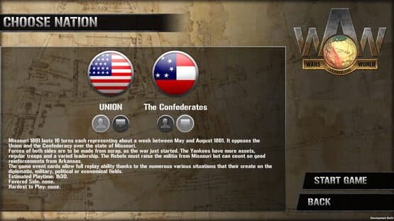 Wars Across the World: Missouri 1861 — screenshot 2